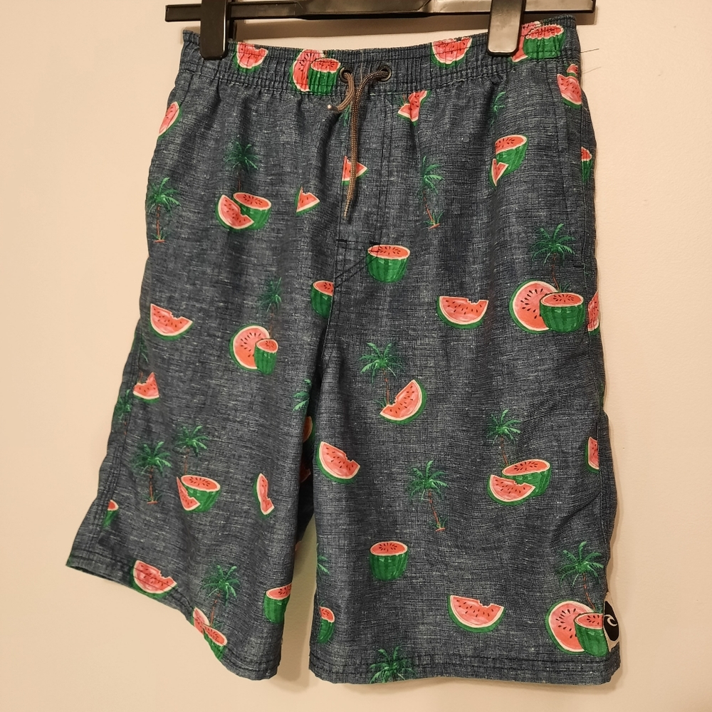 Rip Curl Junior's Watermelon Print Swim Shorts